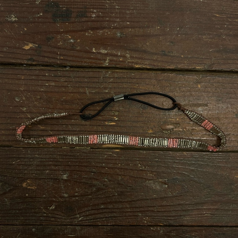 Beaded boho headband